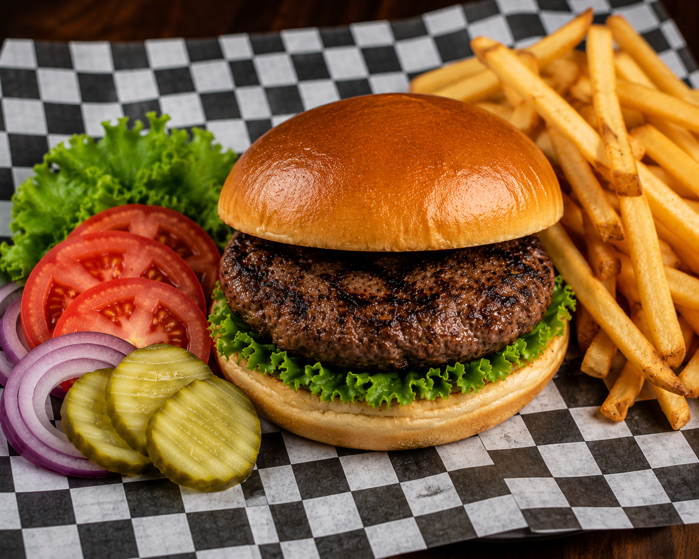 Burger Fries